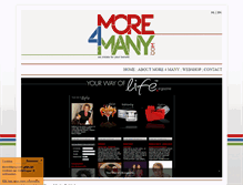 Tablet Screenshot of more4many.com